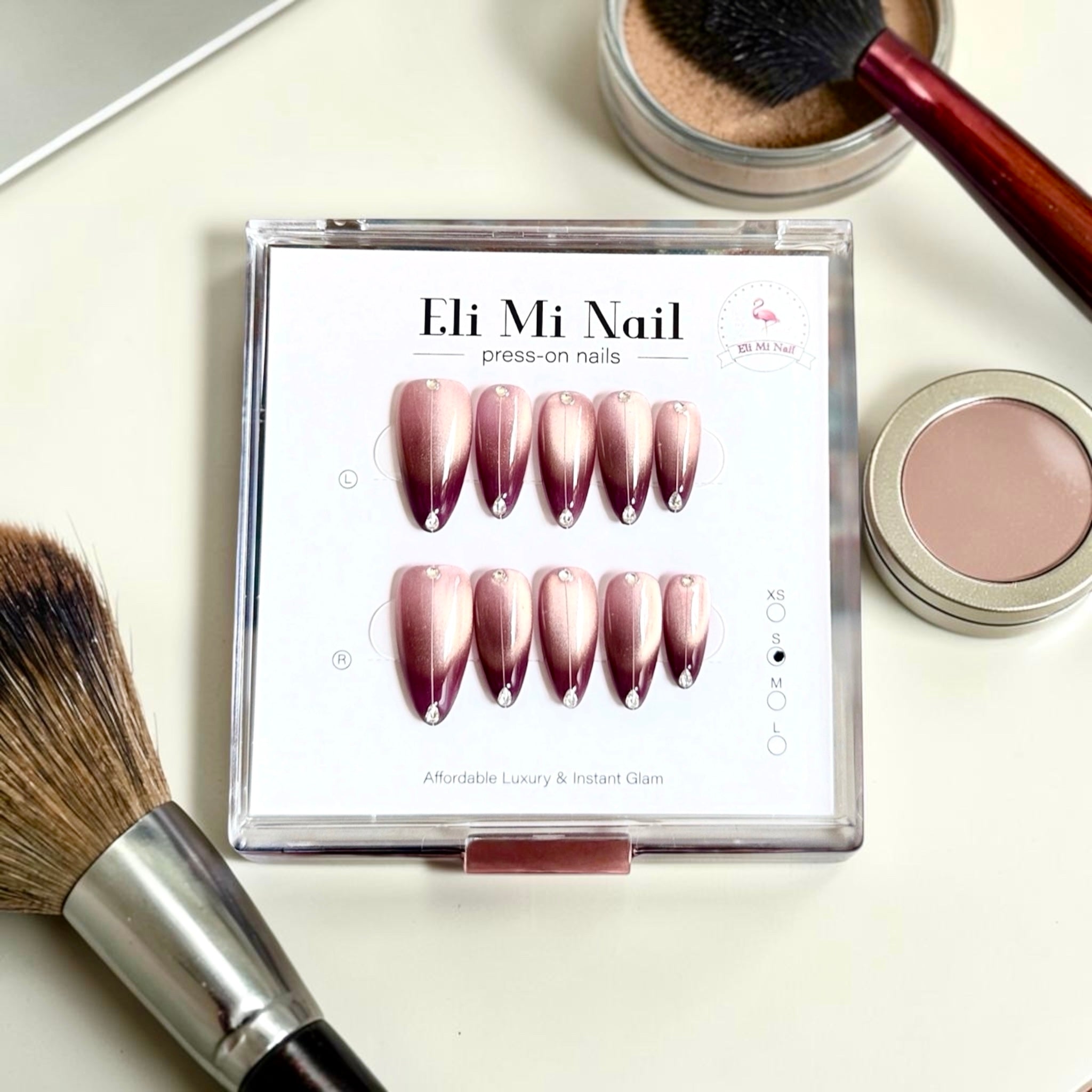 B2 Purple Water Drop Diamonds