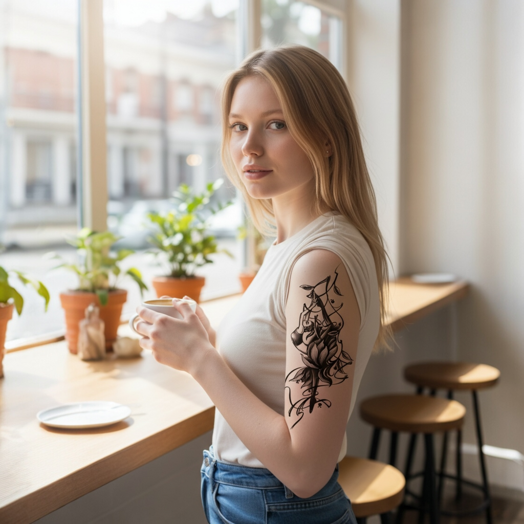 Semi-Permanent Tattoos Stickers #1