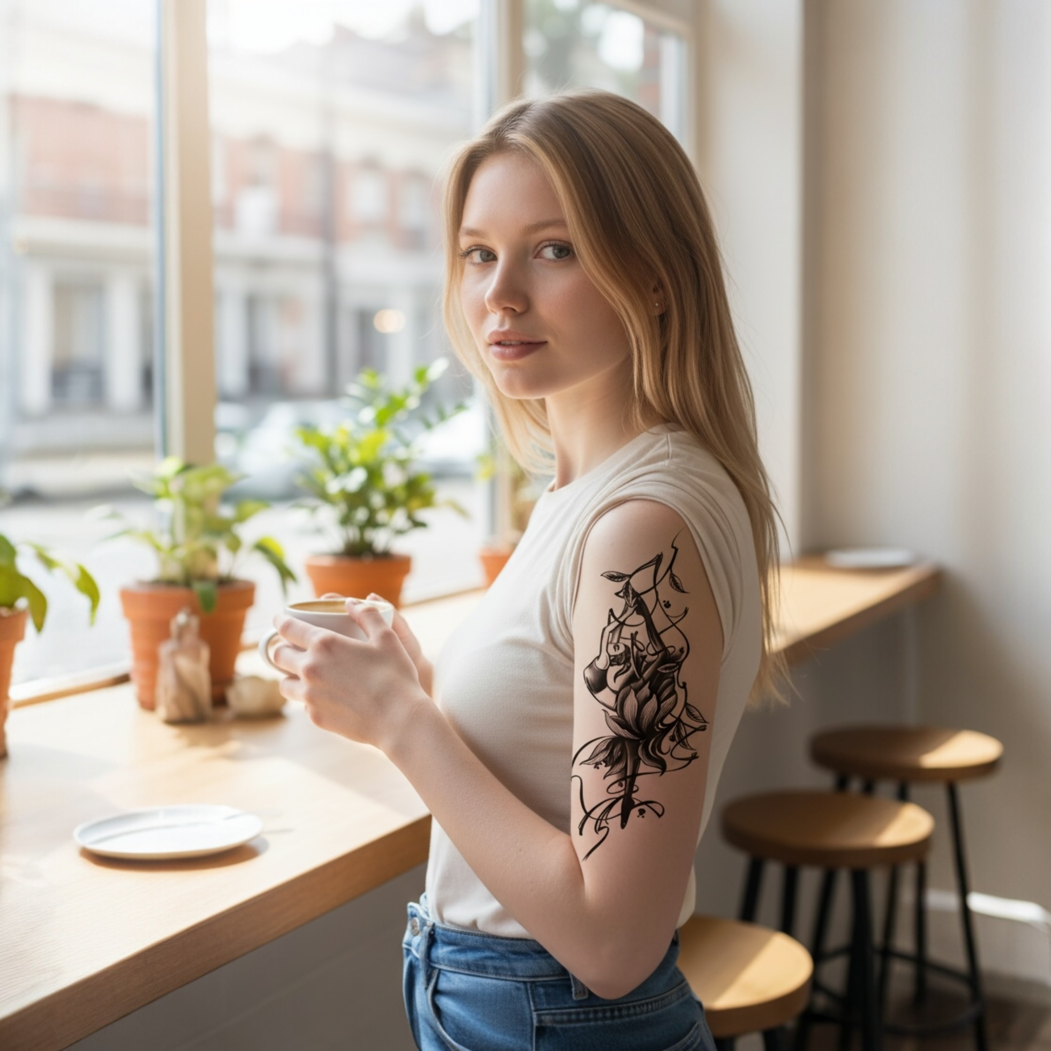 Semi-Permanent Tattoos Stickers #1